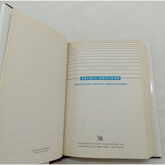 Reader's Digest Condensed Books Vol 4 2004 HC 1st Ed w/ Dust Jacket NM - Picture 9 of 12
